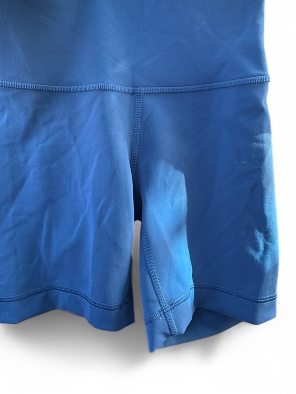Lululemon High-Rise Blue Athletic Shorts